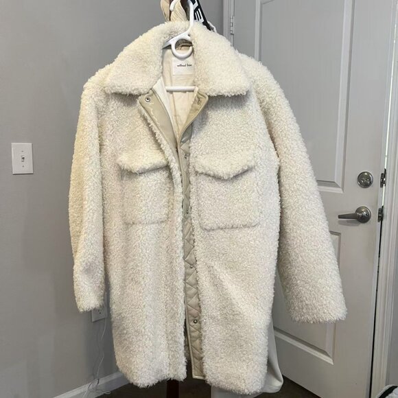 Aritzia Wilfred Free Teddy Jacket (Faux Fur) - Picture 1 of 6